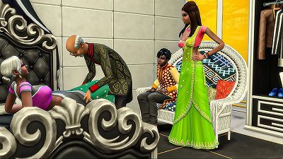 trouser snake and sister watch their mommy and father have orgy in front of them - Desi teenager fuck