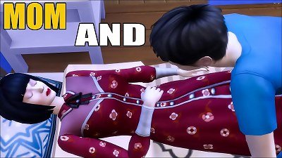 asian milf And son After He Visits His mommy Late At night To Fulfill His dream