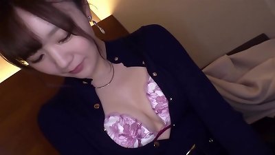 Divinely gorgeous white skin! E-cup jaw-dropping massive baps & mild slim body! Besides, she's just a supah super-cute goddess! I'm going to love jam until I lose my feel of reason! Part1