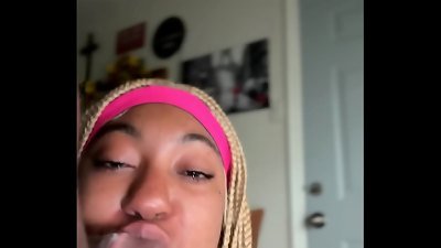 Family drama I walk to my stepsister on FaceTime Joi call I ask for a fellatio