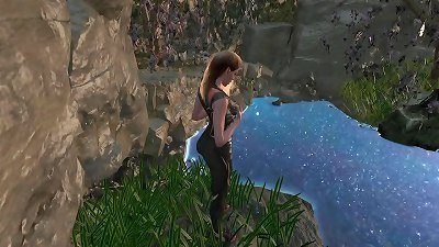 gargling Stranger chisel While Hiking - He nailed Me Outdoor sex