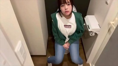 [Private getting off of a spit-filled college student] The getting off of a serious female college schoolgirl with furry vulva is erotic...