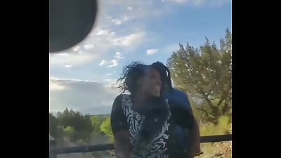 Kuro fucks Yuki On Car spandex hood (KYE)