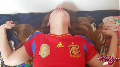 Spaniard horny teenage helps him to lost his virginity ( internal ejaculation )